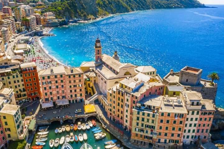 La Casa Nel Cuore Di Camogli Bagian luar foto